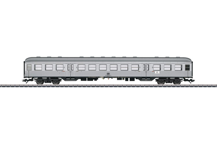 Märklin 43897 Auto Modelleisenbahn-Personenwagen 2. Klasse, Silberling, Spur H0, Mehrfarbig