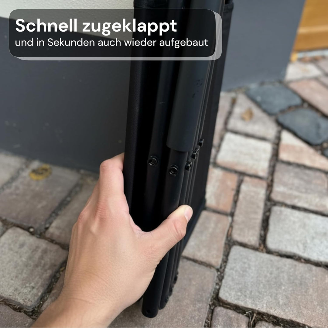 Hundetreppe Auto Klappbar - Faltbare Einstiegshilfe für Kleine bis Grosse Hunde - Höhenverstellbare