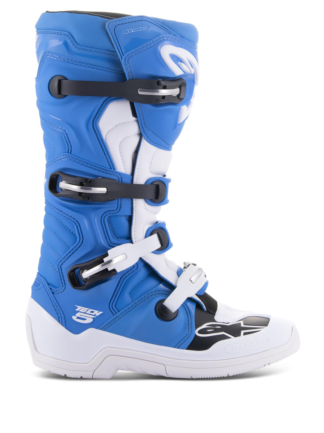 Alpinestars Tech 7 Herren Offroad-Stiefel, Tech 7 Stiefel für Herren, Rot/Grau/Schwarz, Grösse 45 48