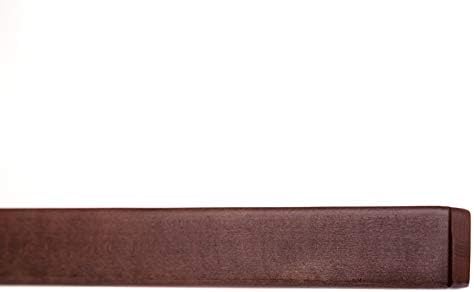 Handlauf Holzhandlauf VKT 42 x 42 mm Wandhandlauf Fichte Halter eckig 110 cm 2 Halter 110 cm 2 Halte
