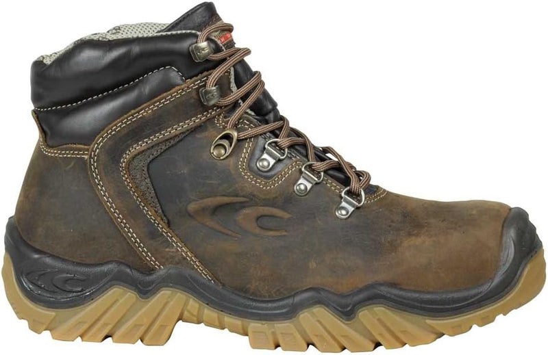 Cofra 80350-001.W41 PIRENEI S3 WR HRO SRC Sicherheitsstiefel, Braun/Beige, Grösse 41 41 EU, 41 EU