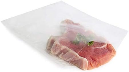 Siegelrandbeutel 100 x 260 mm - 1.000 Stück - Vakuumbeutel (glatt) für Kammermaschine - PA/PE 90 µ -