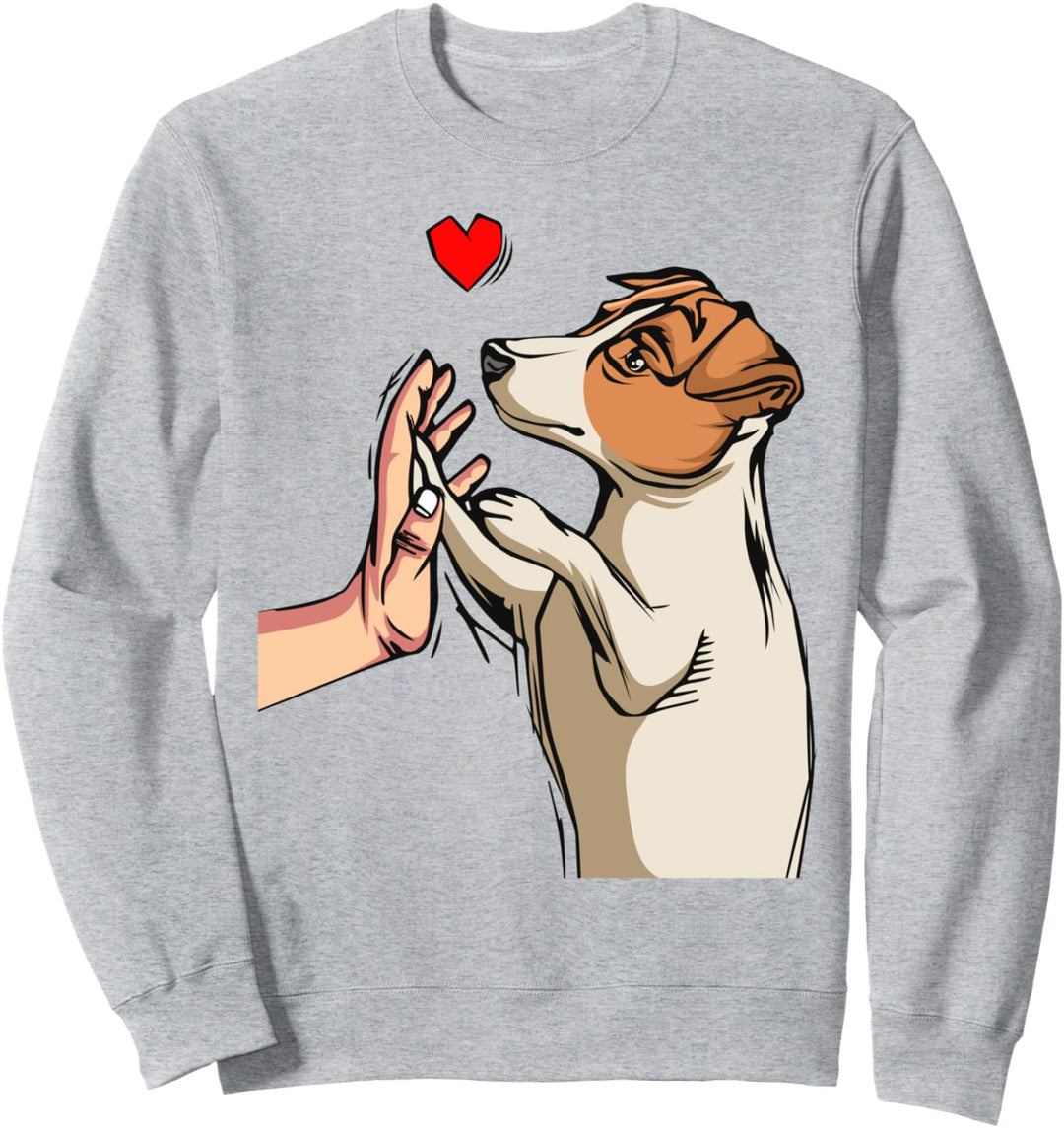 Jack Russell Terrier Liebe Hunde Frauchen Geschenk Sweatshirt