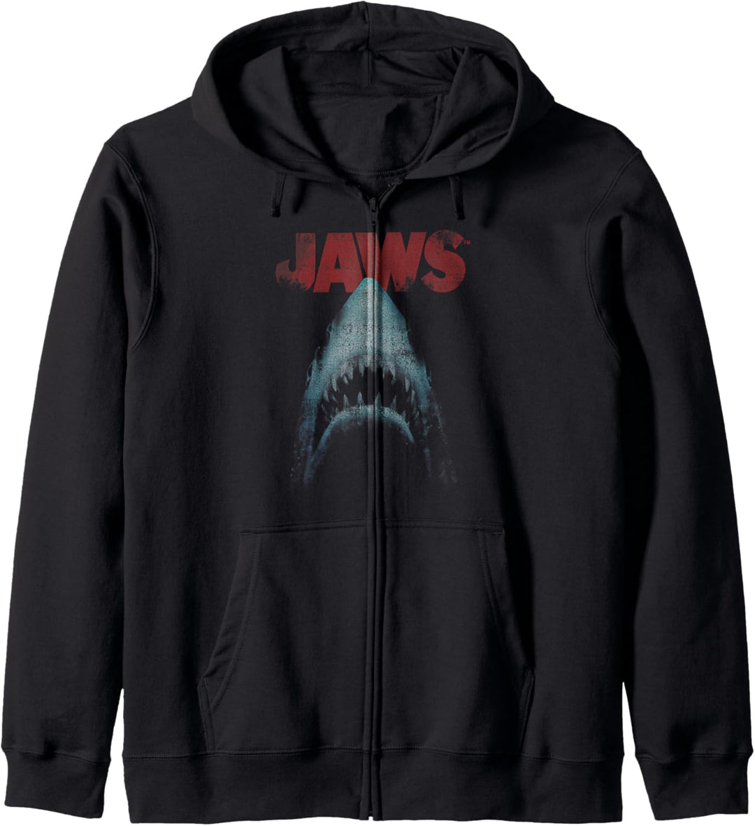 Jaws Classic Movie Poster Close-Up Kapuzenjacke