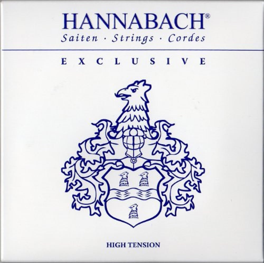 Hannabach 652747 Klassikgitarrensaiten Exclusive Serie High Tension - Satz High Tension Satz high, H