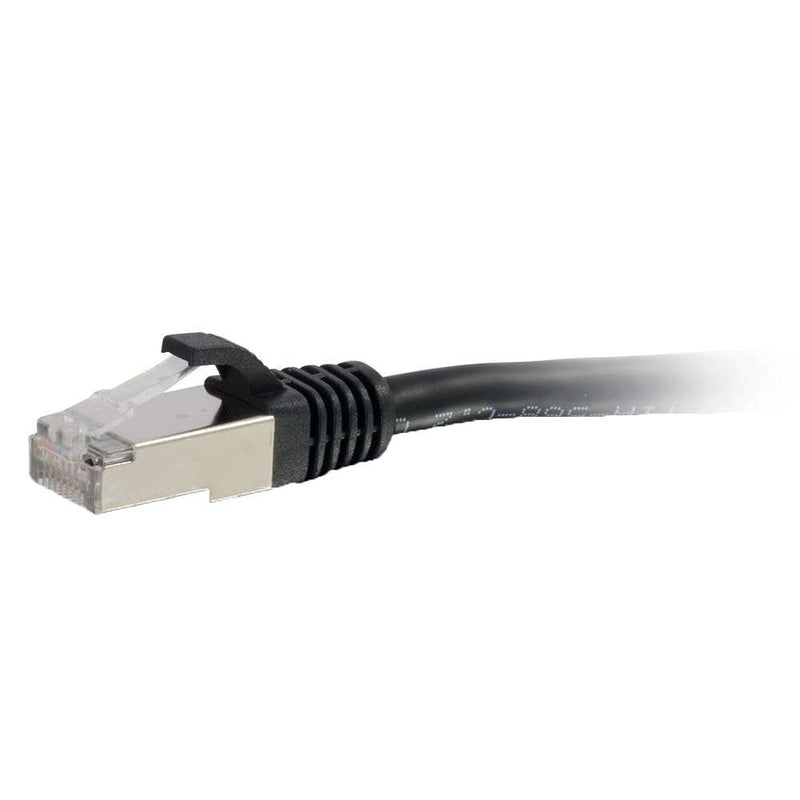 C2G 3M Schwarz CAT6A Ethernet Gigabit LAN Netzwerk Kabel (RJ45) Nickel Plated and Copper Braided Pat