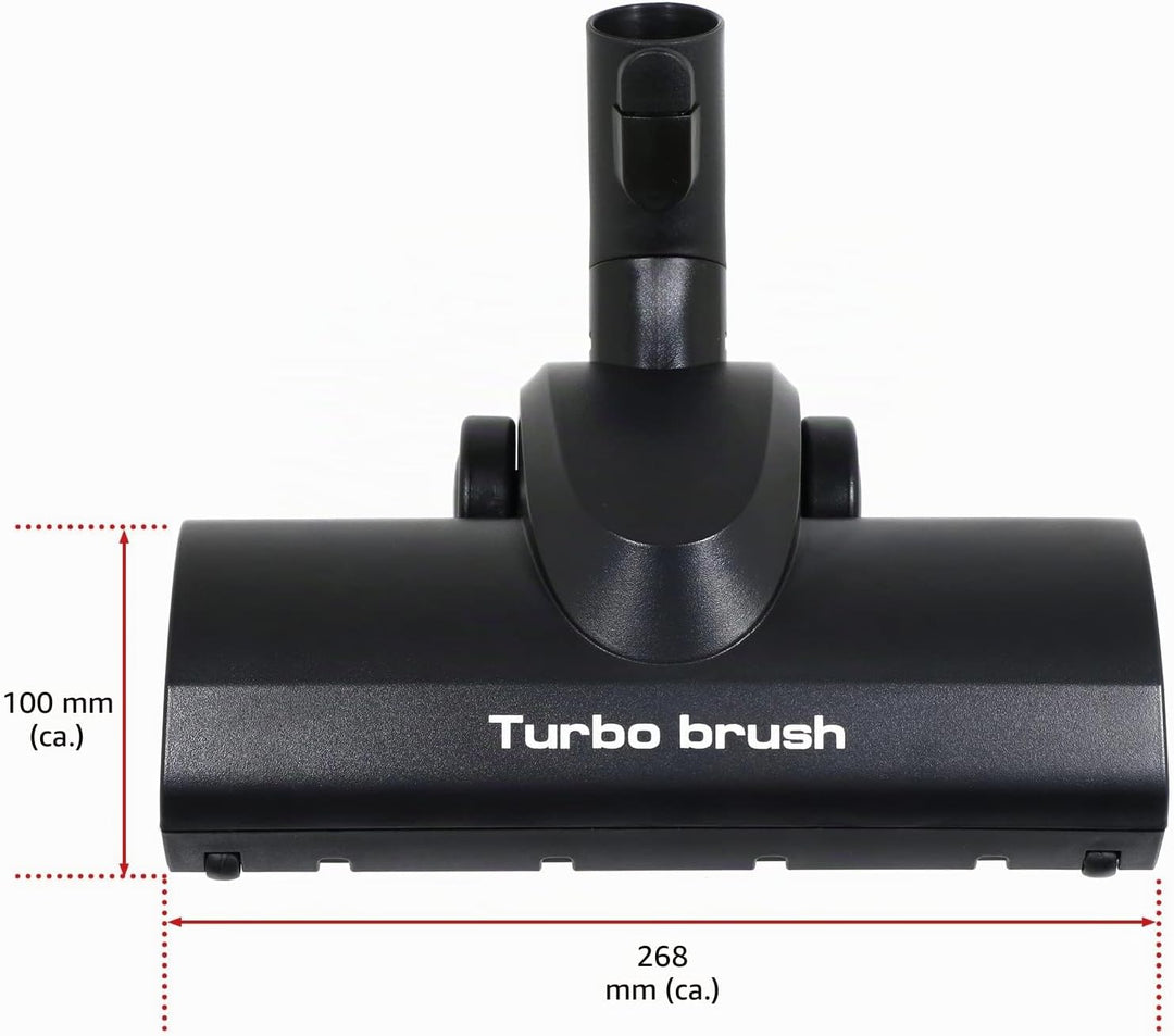 SPARES2GO Turbo-Bürstenkopf für Kärcher Staubsauger-Turbinen-Bodendüse WD2 WD3 WD3P WD4 WD5 WD6 WD6P