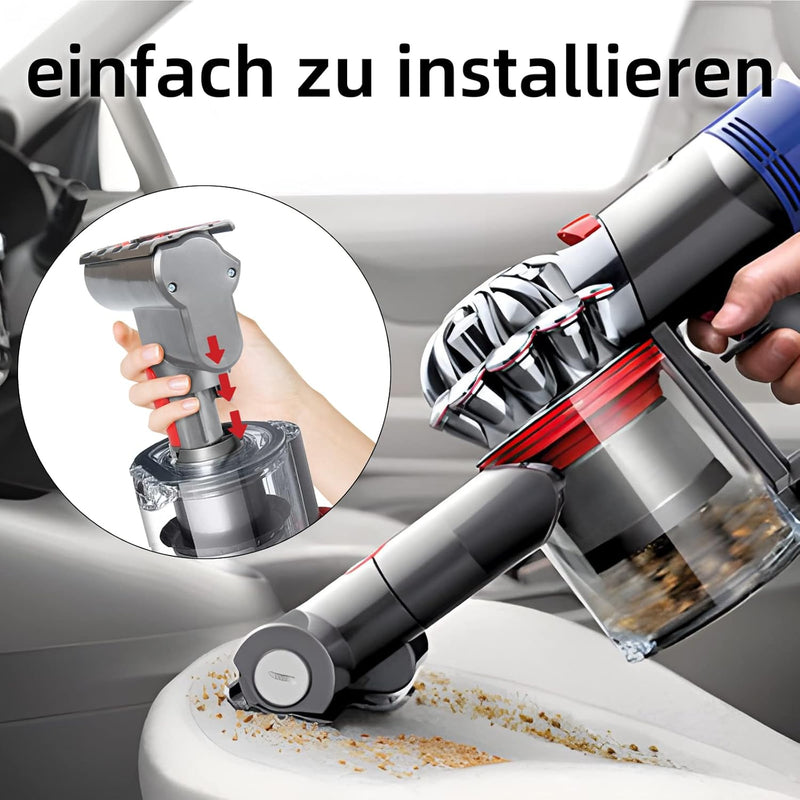 mini Turbinendüse für Dyson V7 / V8 / V10 / V11 / V15 Staubsauger, Quick Release Bürstenrolle für So