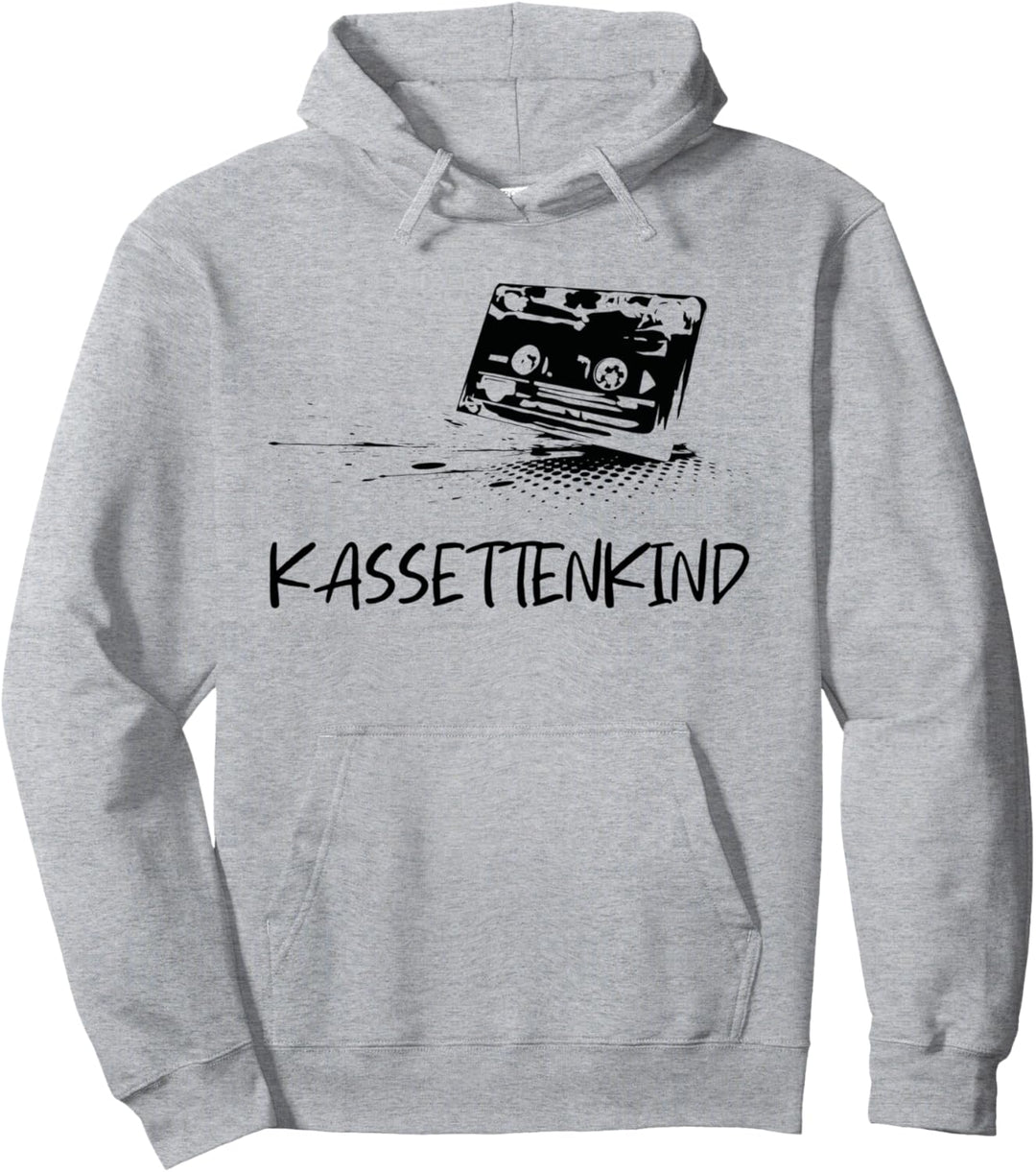 Oldschool Kassette 90er 80er Jahre Mottoparty Nostalgie Pullover Hoodie