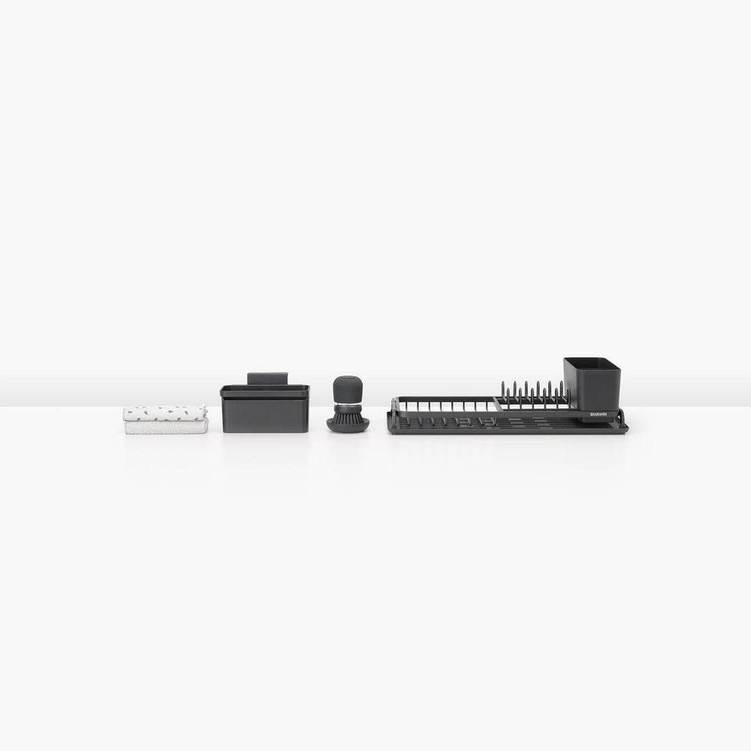 Brabantia 660184 Abtropfgestell-Set SinkSide, Grey