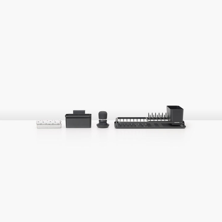 Brabantia 660184 Abtropfgestell-Set SinkSide, Grey