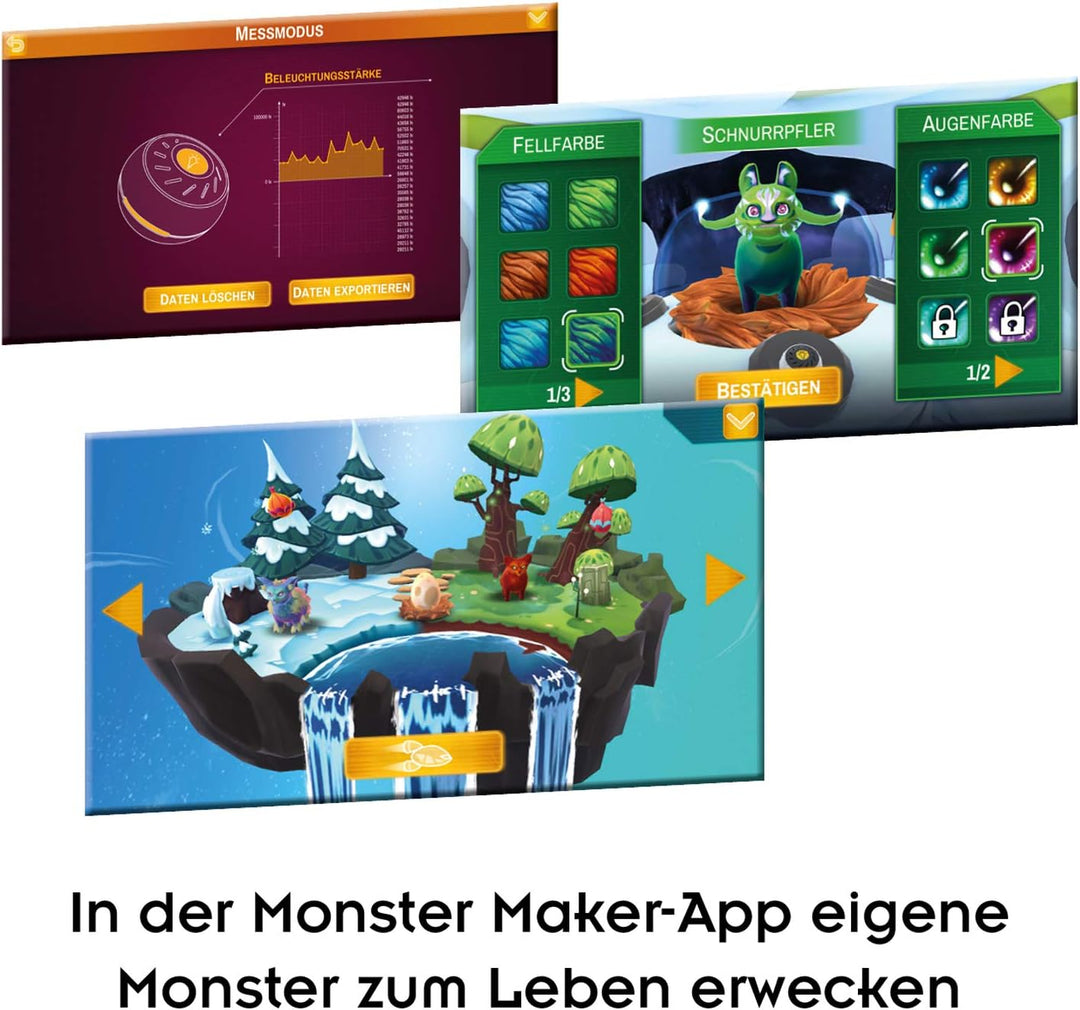 Kosmos 620486 - Monster Maker, Erwecke Physik zum Leben, Experimentierkasten, elektronisches Spielze