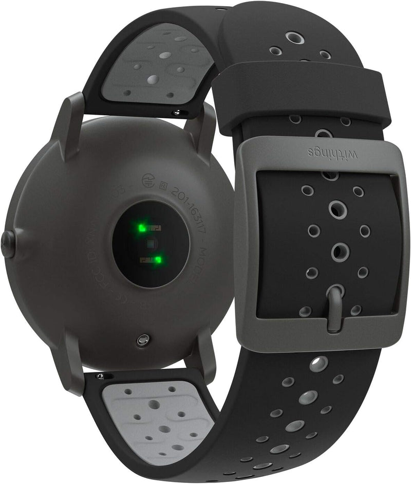 Withings Steel HR Sport - Multisport Hybrid Smartwatch, Connected GPS, Herzfrequenz, Fitnessniveau v