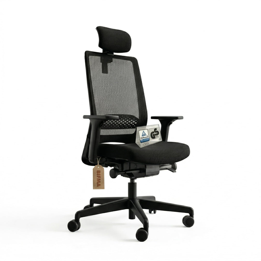 Business, Bürostuhl, für Unternehmen konzipiert, viele ergonomische Funktionen, hoher Sitzkomfort, S