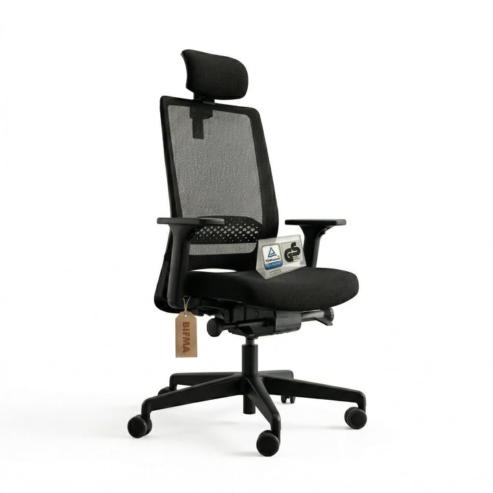 Business, Bürostuhl, für Unternehmen konzipiert, viele ergonomische Funktionen, hoher Sitzkomfort, S