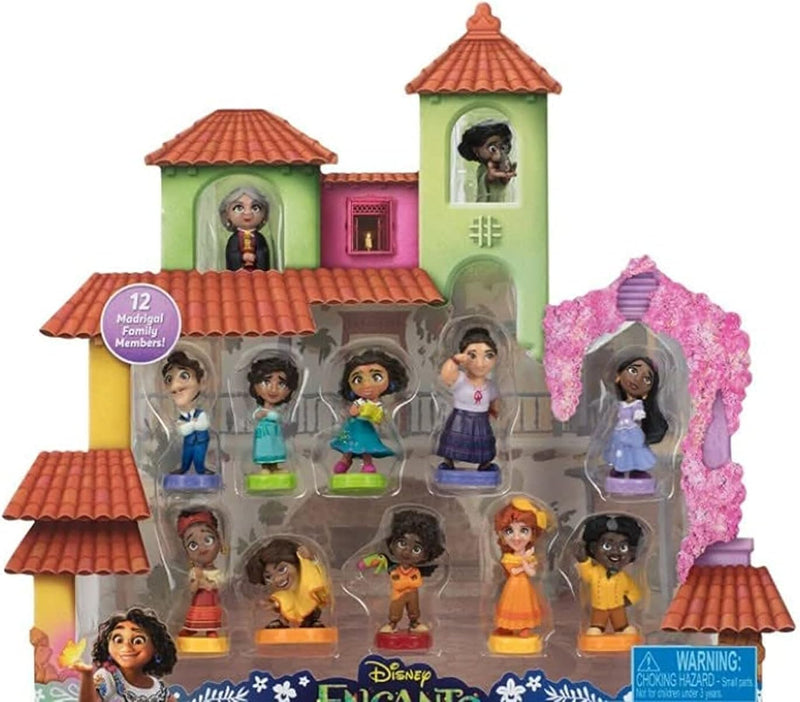 Disney Unisex Kinder Encanto Mi Familia 12 Mini Figure Set, Gold-Coloured