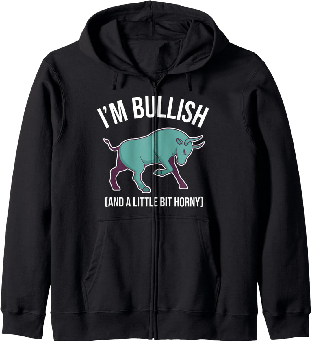 Lustiges Börse Aktie Trader Investor Anleger I Bulle Bullish Kapuzenjacke