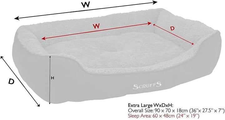 Scruffs Comfortabele Hondenmand in Grijs