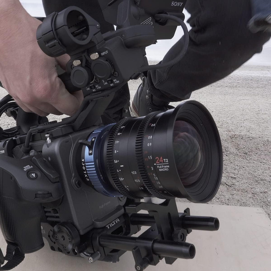 SIRUI 24mm Jupiter Macro T2 Vollformat Cine Prime Objektiv, für PL-Mount-Kameras, Kompatibel mit Ale