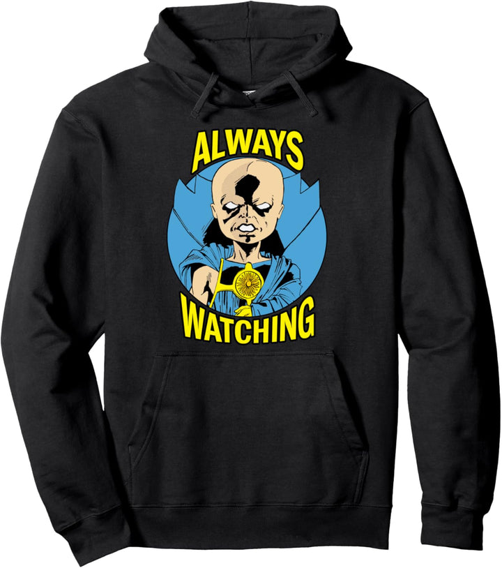 Marvel The Watcher Always Watching Portrait Pullover Hoodie