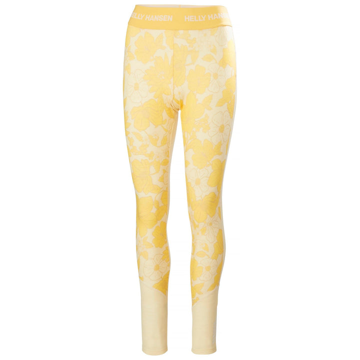 Helly Hansen Damen Pants W Lifa Merino Midw Gra Pant XS Gelb Creme, XS Gelb Creme