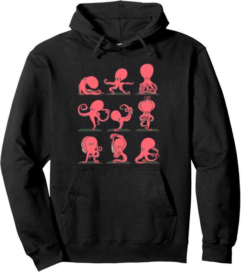 Octopus Yoga Pullover Hoodie