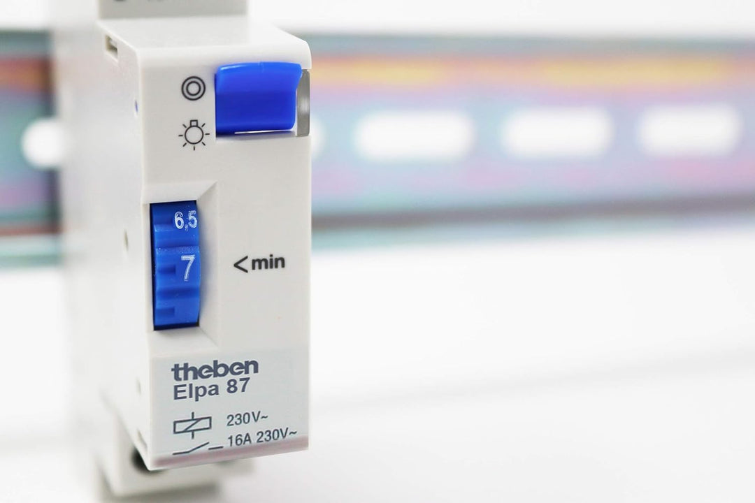 Theben ELPA 87 - Treppenlichtzeitschalter, DIN-Schiene, elektromechanisch, Timer (0870002)