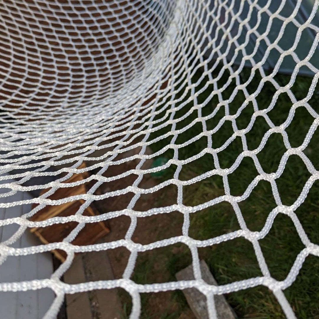 KACQIYT Weiss Sicherheitsnetz Katzennetz Schutznetz Kinder Hochbett Treppe Balkon Fenster Gehäuse Ra