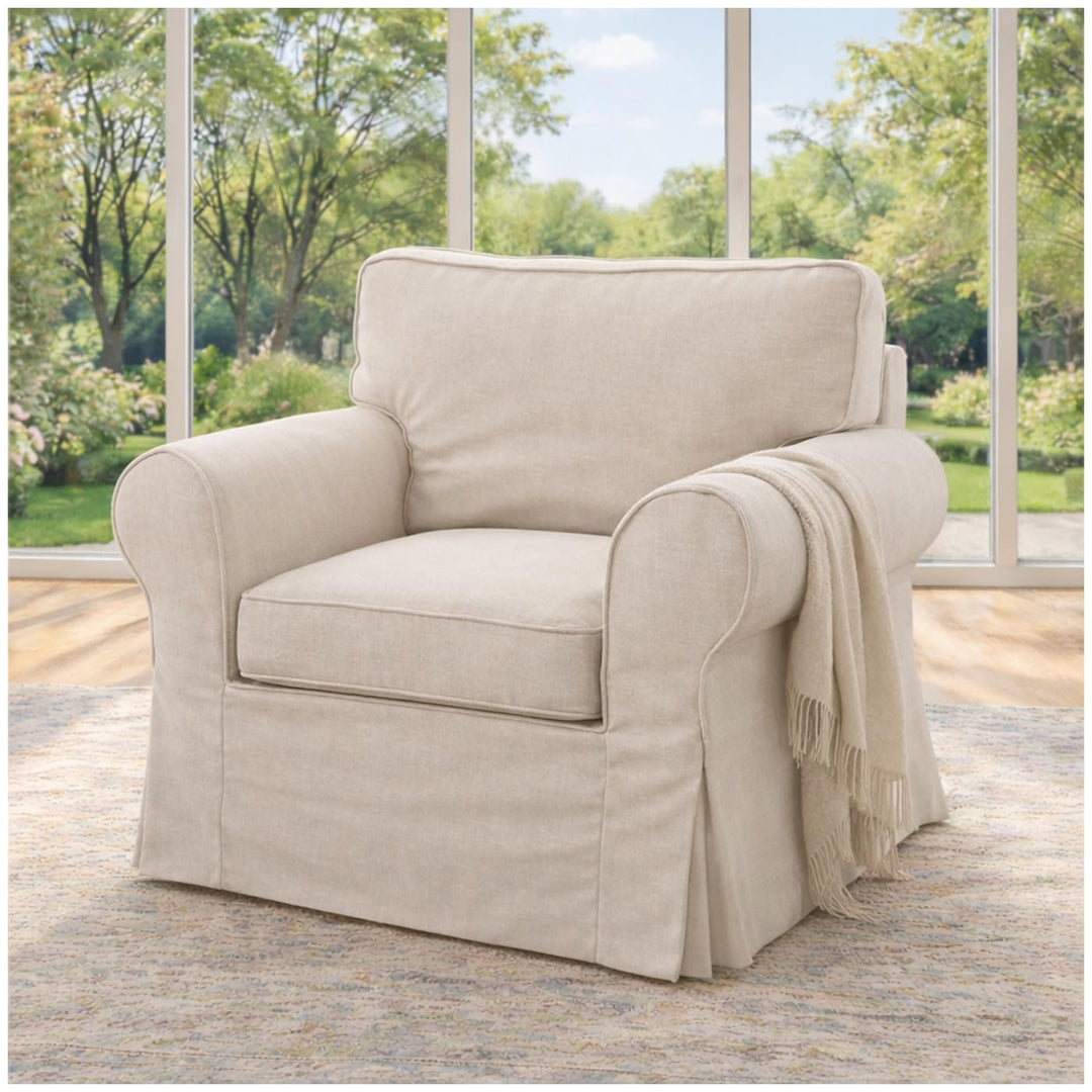 Custom Slipcover Replacement V Der Ersatz-Sofabezug ist speziell für IKEA EKTORP Sessel-Sofa hergest
