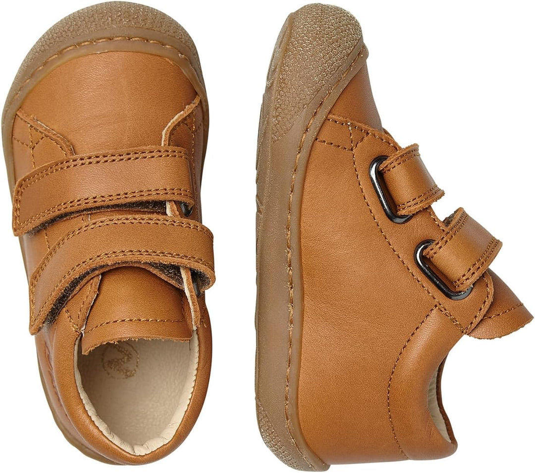 Naturino Lauflernschuhe aus Nappaleder 17 EU Braun, 17 EU Braun