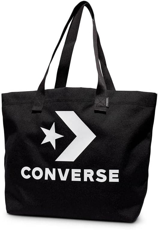 CONVERSE 10024675-A01 Star Chevron Tote Bag Unisex Schwarz