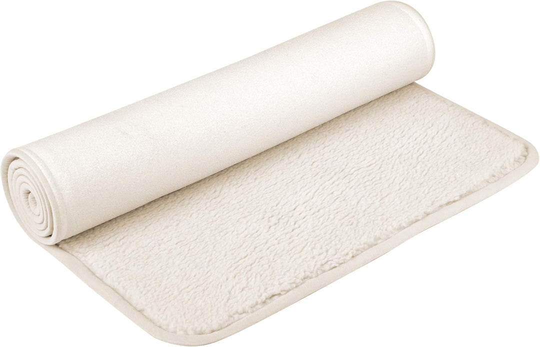 Yogistar Yogamatte yogimat® Natur - Schurwolle - umsäumt 200 x 100 x 1.5 cm, 200 x 100 x 1.5 cm