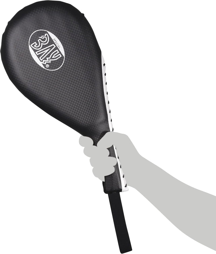 BAY® " SINGLEMITT MAYA " LEDER PU Einzel Single Hand Schlag Pratze Singlepratze Schlagmitt Schlagpol