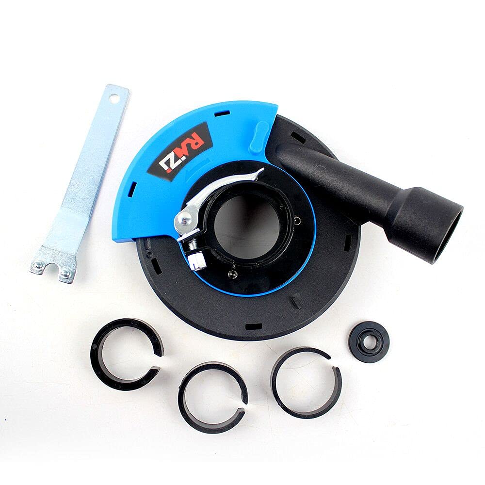 Raizi 180 mm Universal Absaughaube für Winkelschleifer Staubschutz für Handwinkelschleifer 180 mm Ab