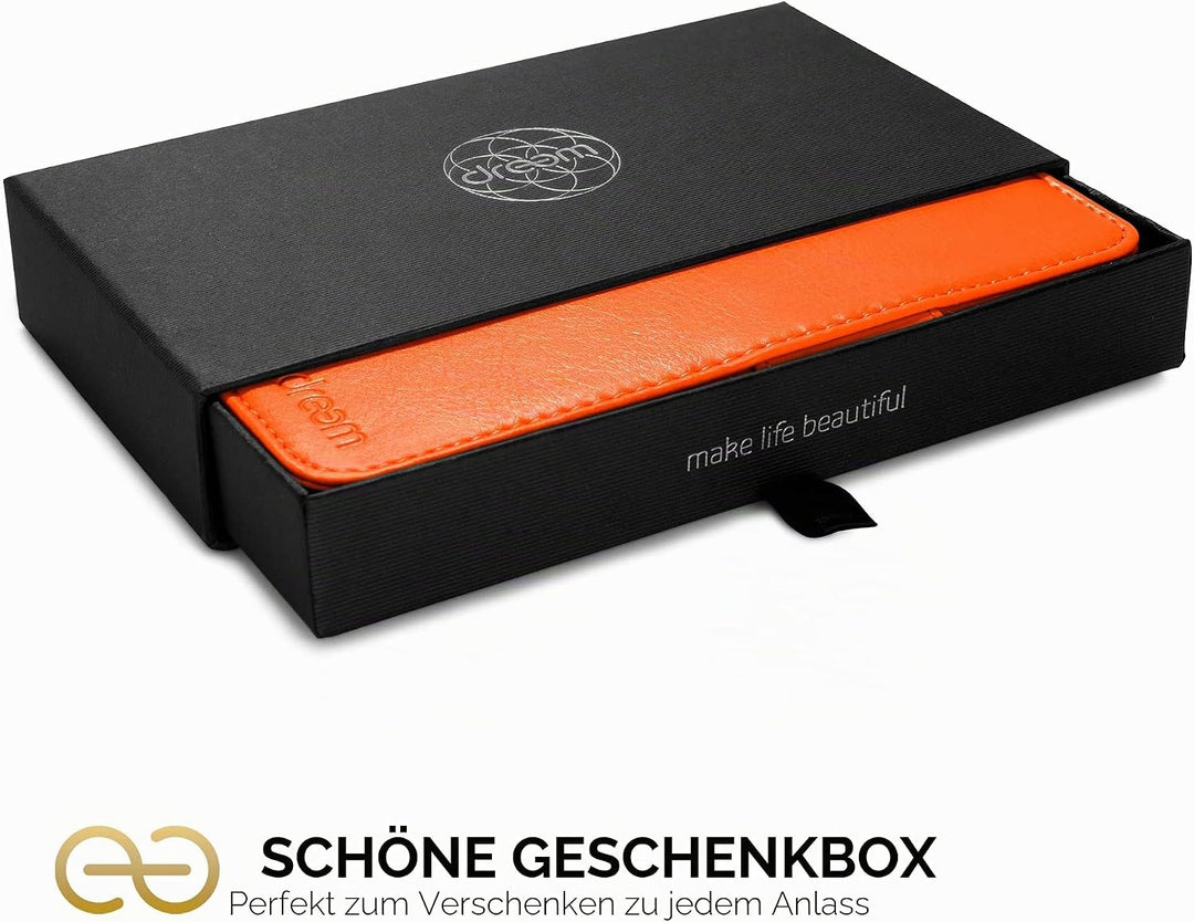 Dreem Fibonacci iPhone 14 Brieftaschen-Etui / 2-in-1 stossfestes Etui und abnehmbares Folio aus vega