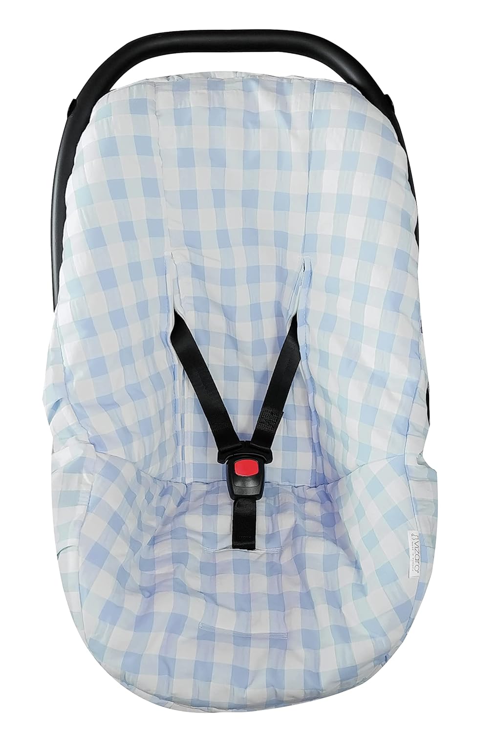 Autositzbezug für Babys Universal Gruppe 0/0 + Baumwolle ideal für den Sommer - Marke Vizaro - Blau