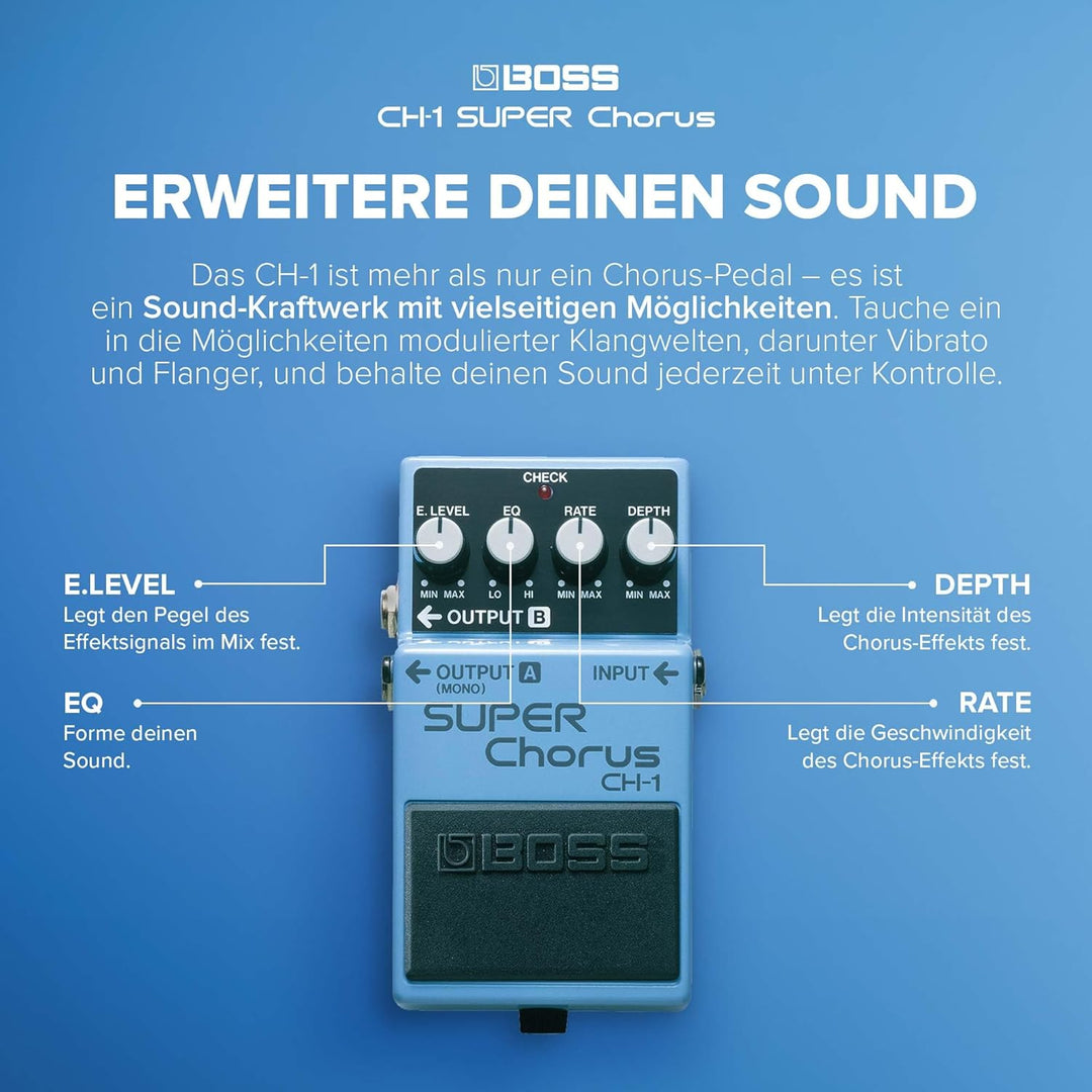 Boss CH-1 Super Chorus CH-1 Single, CH-1 Single
