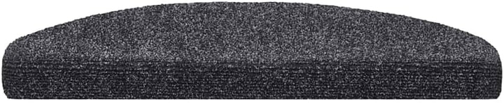 vidaXL 15x Stufenmatte Selbstklebend Dunkelgrau Treppenmatten Treppenteppich 15x/65 x 21 x 4 cm Dunk