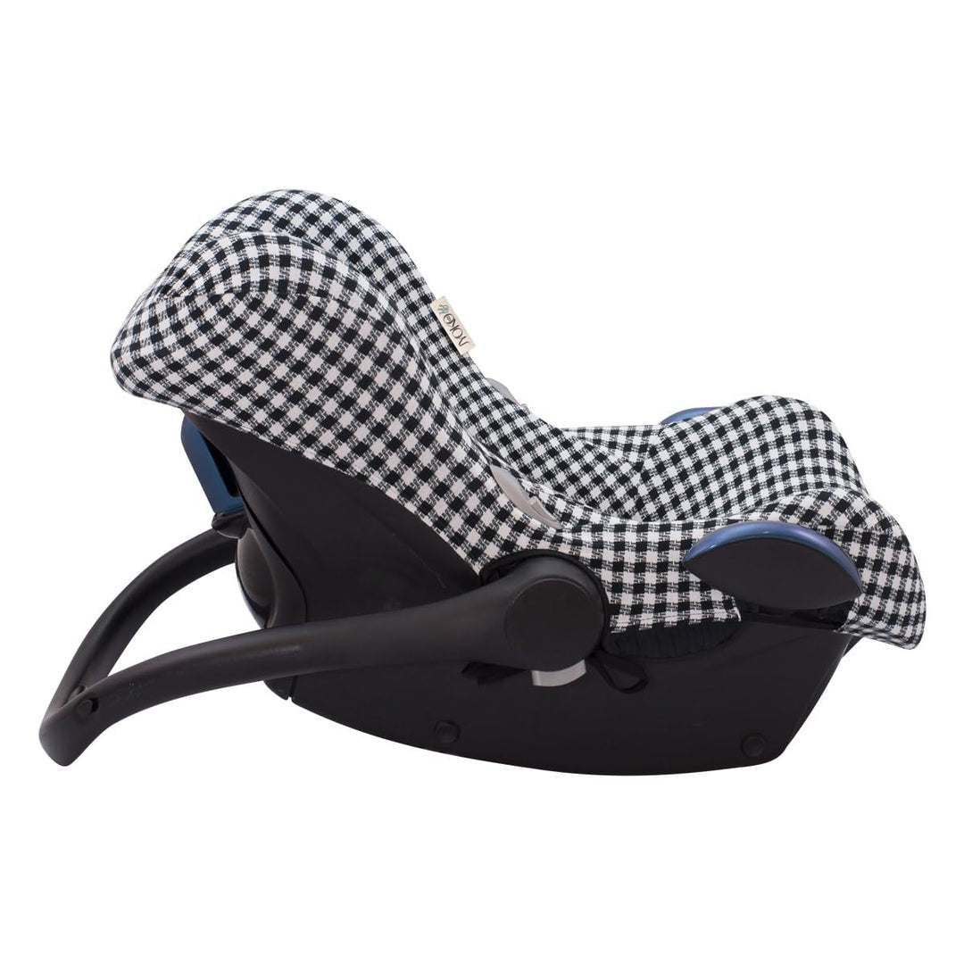 JYOKO Kids Bezug für Autositz kompatibel mit Maxi Cosi Cabriofix, City Streety, aus Baumwolle (Vichy