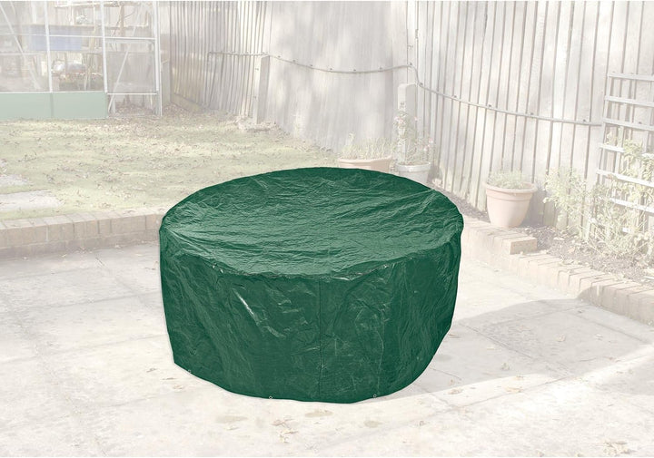 Draper 76232 Rund Schutzhülle für Gartenmöbel-Garnitur 190 cm x 80 cm Grösse L: 1900 mm x 800 mm, Gr