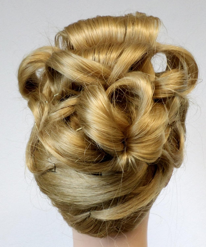 FP Übungskopf"Leana" 100% Proteinhaar (von deutschem Friseurbedarf-Fachhändler!) (55-60 cm), 55-60 c