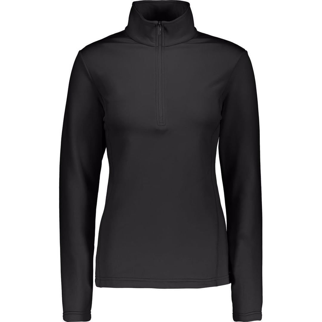 CMP Damen Stretch-Fleecepullover für Damen Fleeceshirt 42 Schwarz, 42 Schwarz