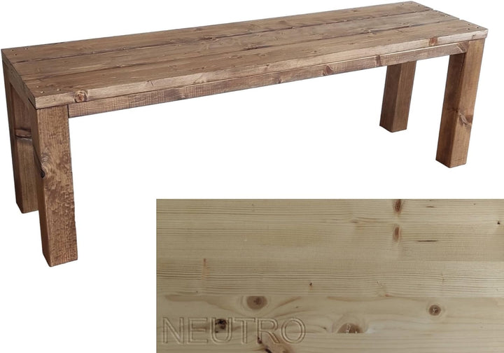 TOTAL WOOD 2012 Gartenbank Sitzbank Holzbank parkbank terrassenmobel für Innen und Aussen geeignet N