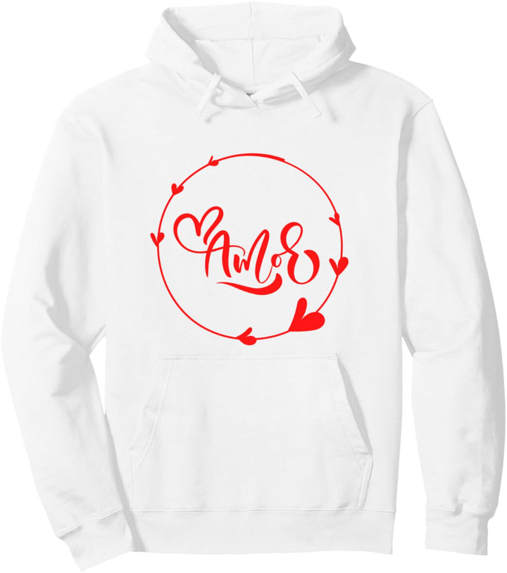 AMOR Te Quiero Spanische Sprache Shirt für Damen Pullover Hoodie