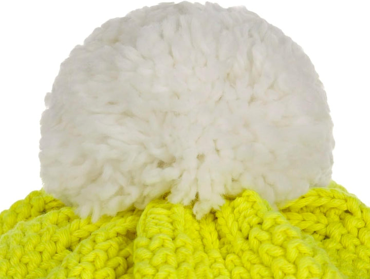 Eisbär Star Pompon Mütze SP Kids anthrazit-h.graumeli-li.Yellow