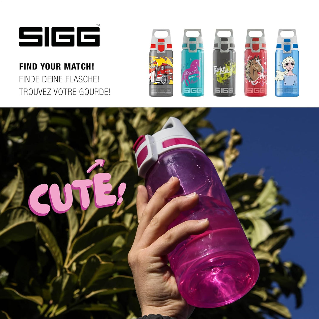 Sigg - Trinkflasche Kinder - Viva One - Für Kohlensäurehaltige Getränke Geeignet - Auslaufsicher - S