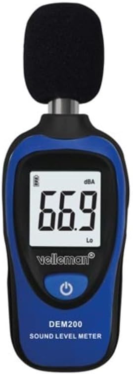VELLEMAN - DEM200 Digitales Mini-Schallpegelmessgerät 406130