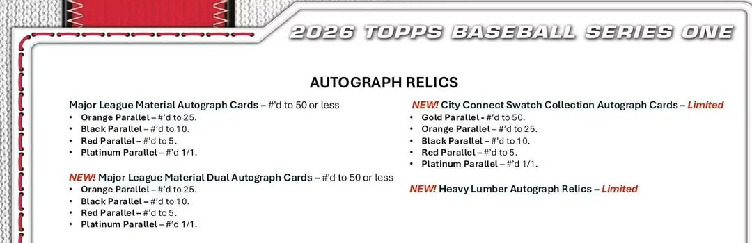 2026 Topps Baseball Series 1 Vorteils-Blaster-Box