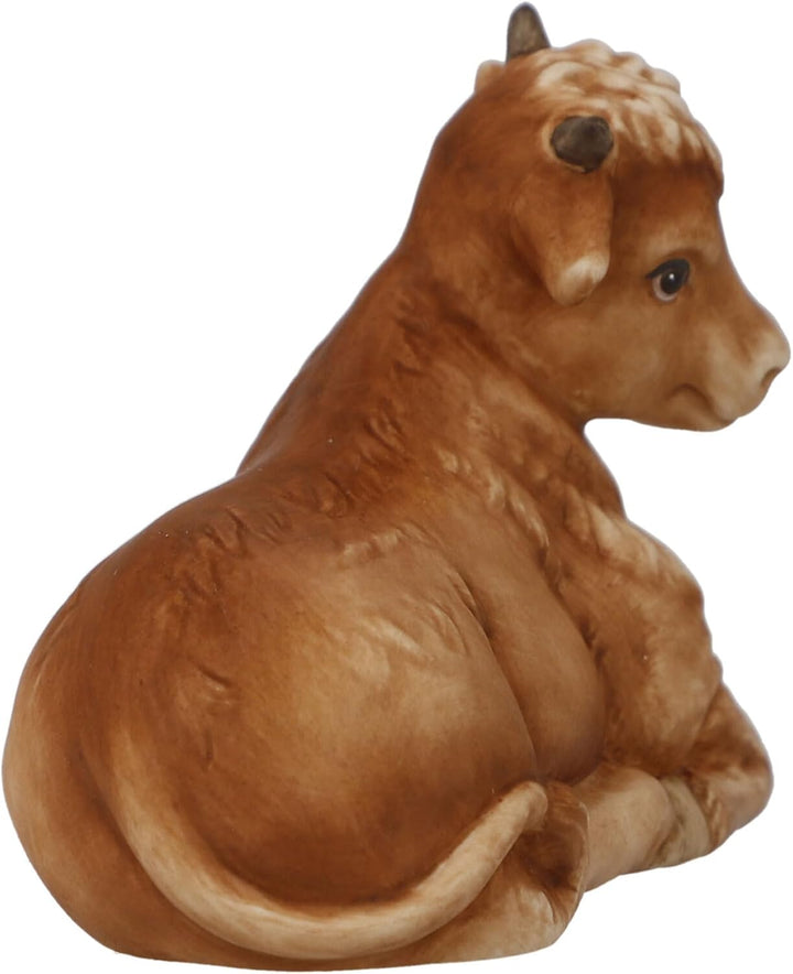 Goebel Figur Ochse, Elegantes, Zeitloses Design, aus Steingut gefertigt, Höhe 7cm, 41-661-08-1
