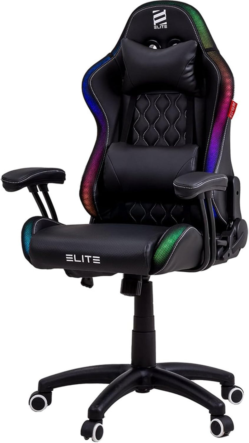 ELITE Pulse - Gaming Stuhl für Kinder - Kunstleder - Ergonomisch - Racer - Drehstuhl - Chair - Büros